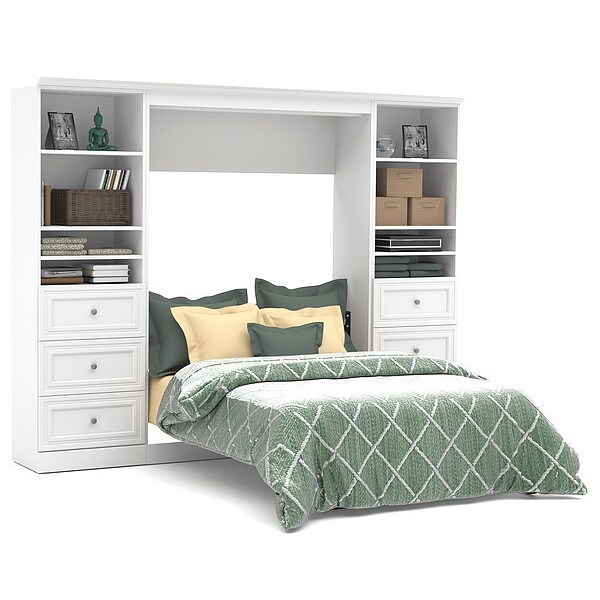 Full Wall Bed Kit, Whte, 109"