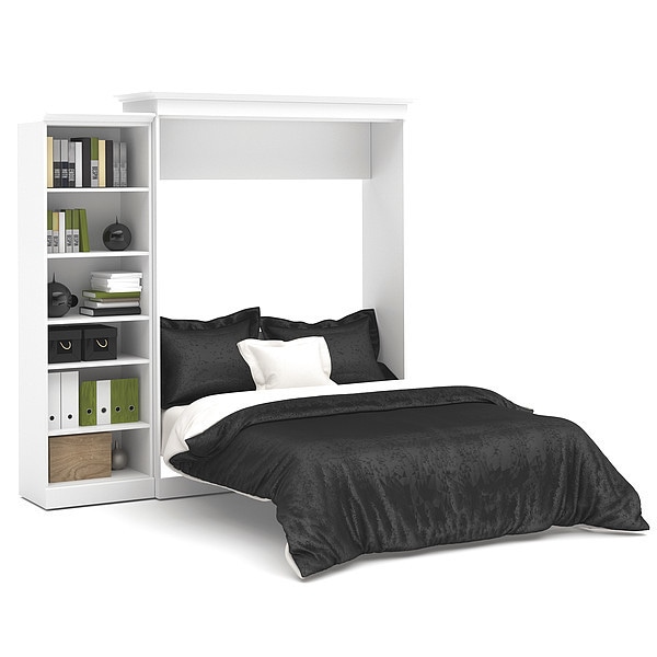 Queen Wall Bed Kit, White, 92"