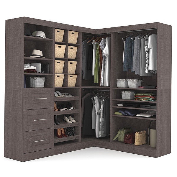 Corner Storage Kit, Bark Gray