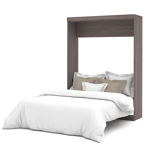 Queen Wall Bed, Nebula, Bark Gray