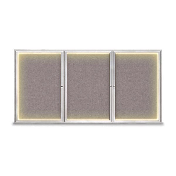 Corkboard, 96"x48", Surf/Satin