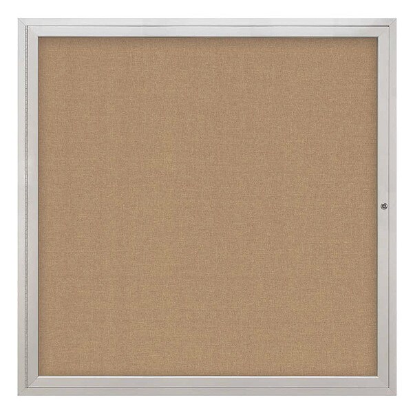 Corkboard, 48"x48", Buff/Satin
