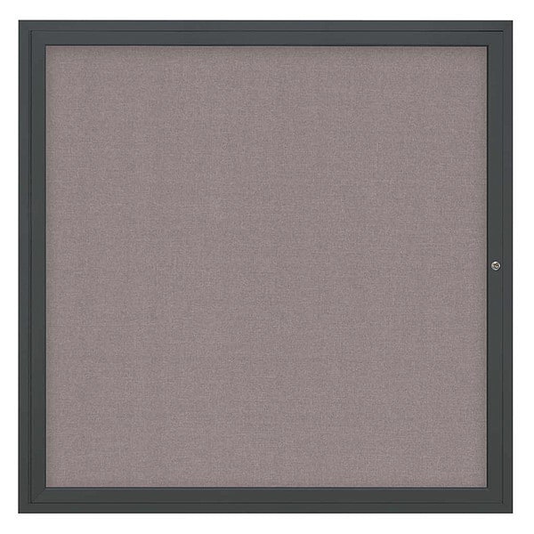 Corkboard, 48"x48", Surf/Black