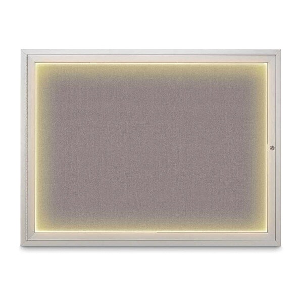 Corkboard, 48"x36", Surf/Satin