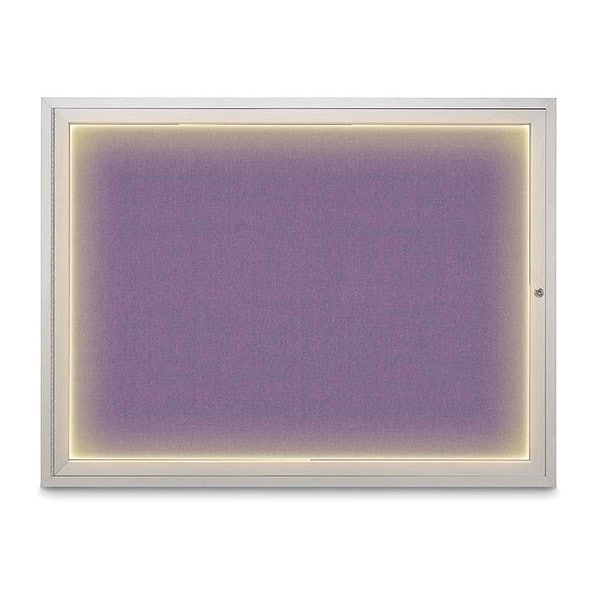 Corkboard, 48"x36", Amethyst/Satin