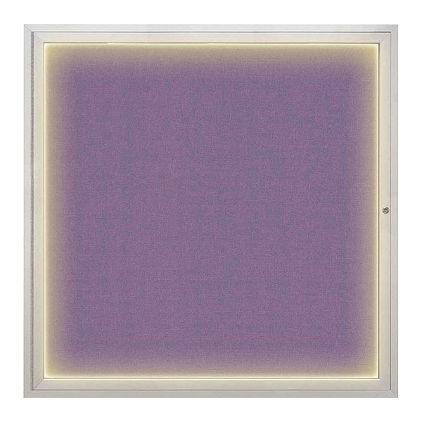 Corkboard, 48"x48", Amethyst/Satin