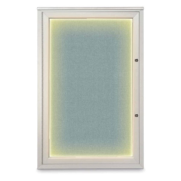 Corkboard, 24"x36", Cloud/Satin