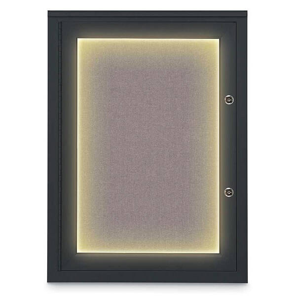 Corkboard, 18"x24", Surf/Black
