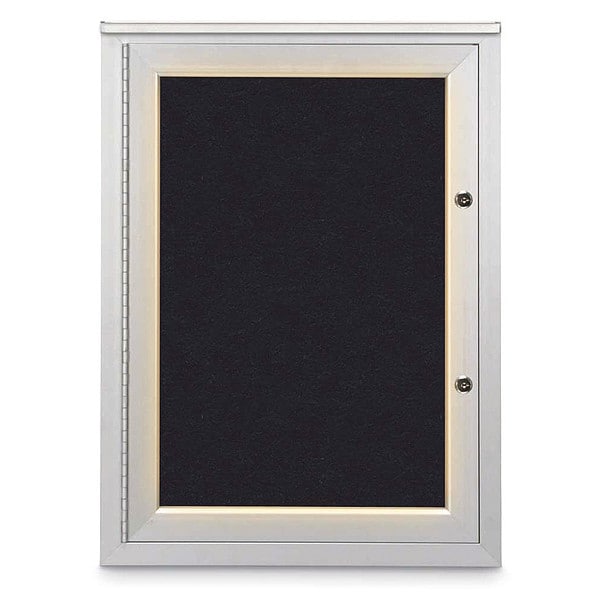 Corkboard, 18"x24", Rubber/Satin