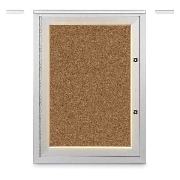 Corkboard, 18"x24", Synthetic Cork/Satin