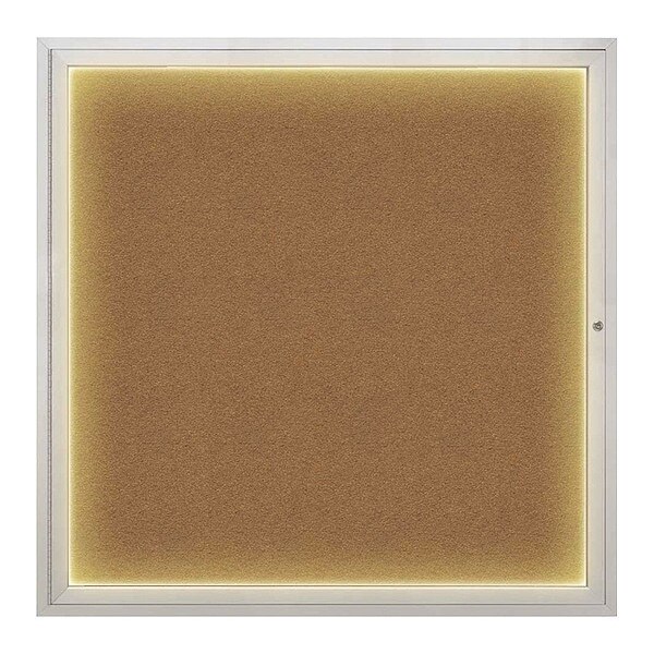 Corkboard, 48"x48", Synthetic Cork/Satin