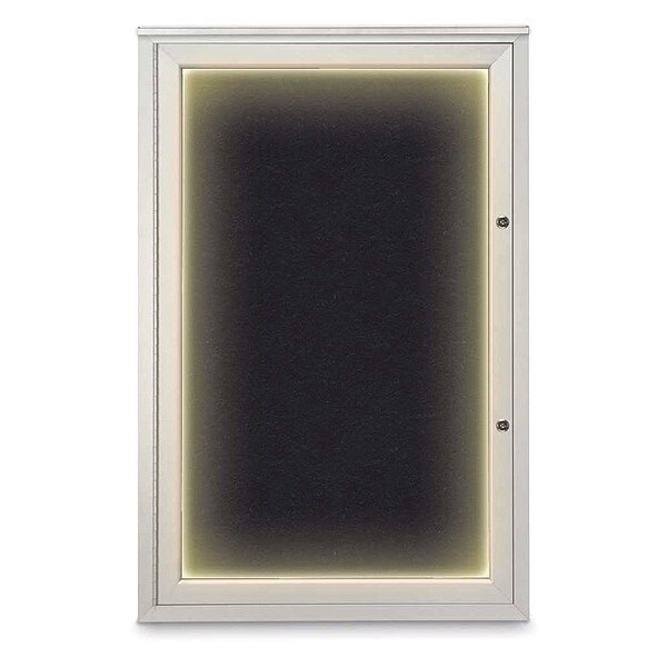 Corkboard, 24"x36", Rubber/Satin