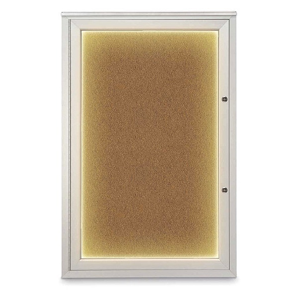 Corkboard, 24"x36", Synthetic Cork/Satin