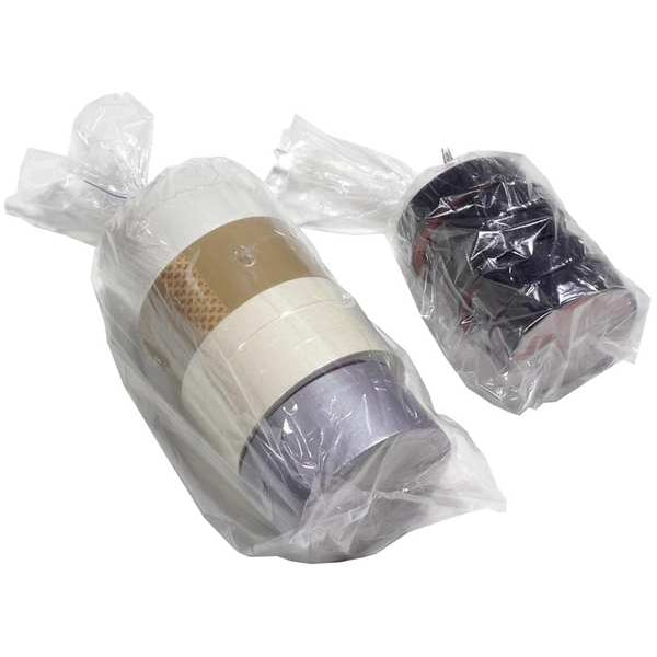 Open-Ended Bag, 3 mil, Clear, Twist Tie, 1000 PK