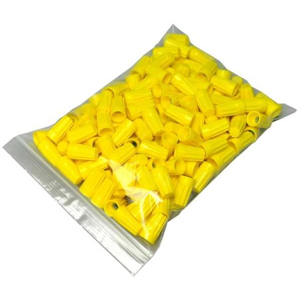 Reclosable Bag, Zip Seal, 18 in L, 12 in W, 4 mil Thick, Low Density Polyethylene (LDPE), Clear