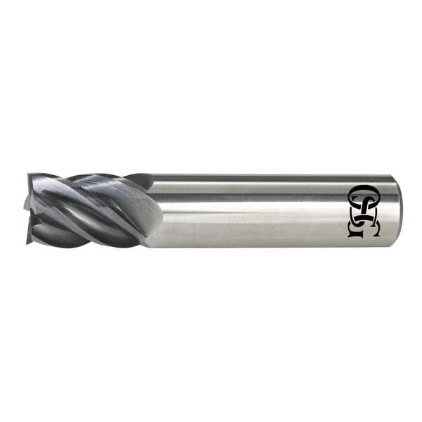 Corner Radius End Mill, 0.75 in, Carbide