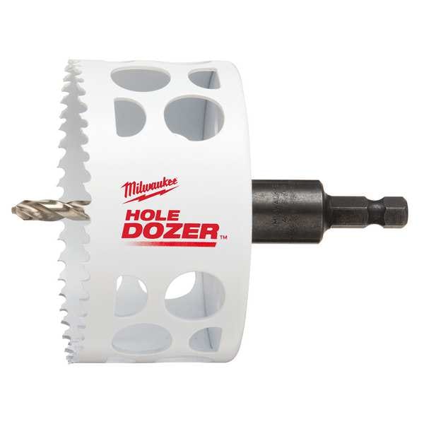 3-1/2 in. HOLE DOZER Bi-Metal Hole Saw with Arbor