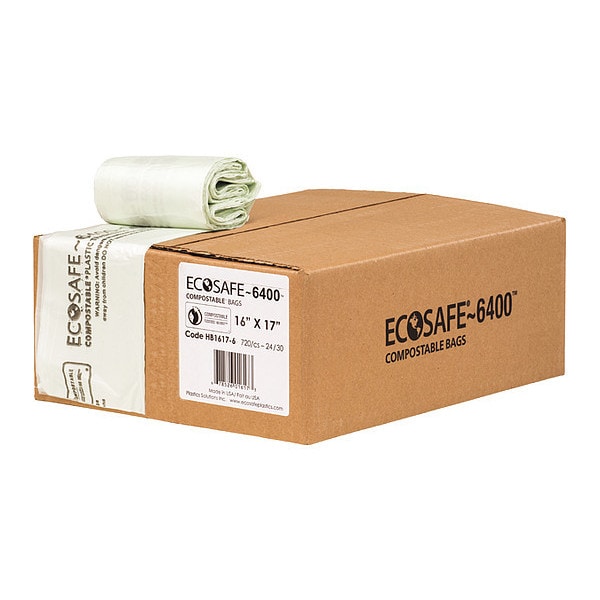 2.5 gal Trash Bags, 17 in x 16 in, 720 PK