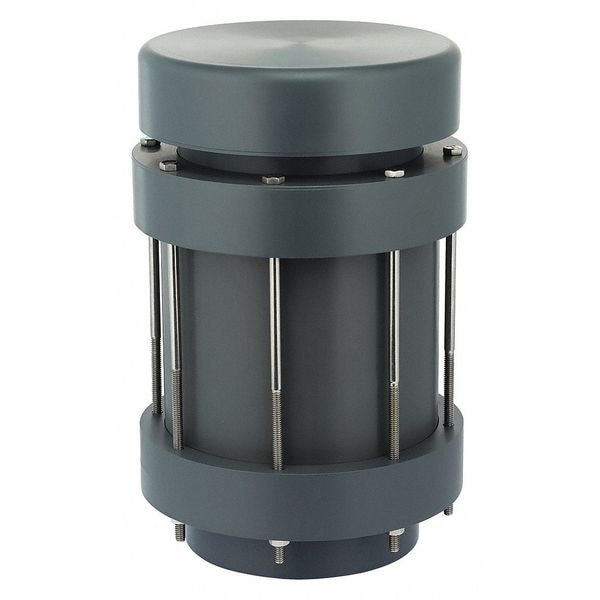 Air Release Valve, PVC, 3", Epdm, Socket