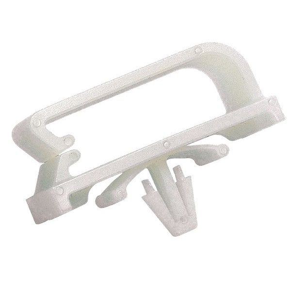 Cable Clip, Nylon 6/6, 3/4 in Bundle Dia., Black, 1-15/32 in L, 50 PK