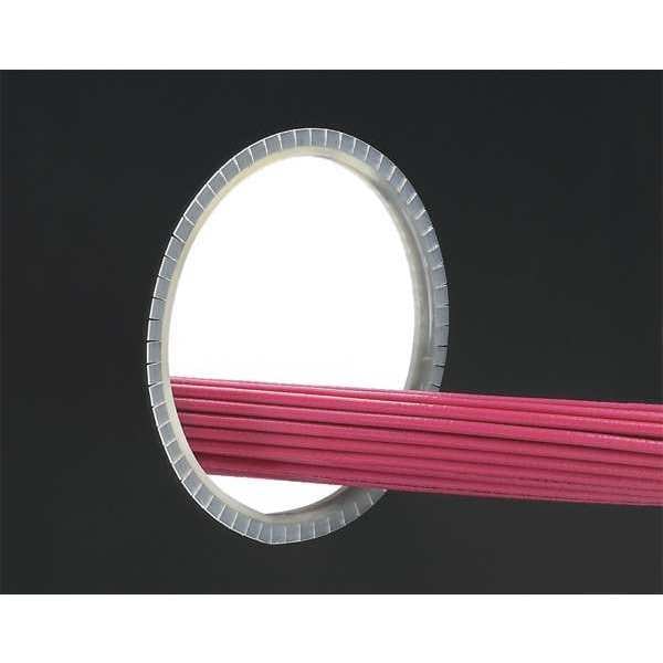 Grommet Edging, .036" Thick, Black, 100ft L
