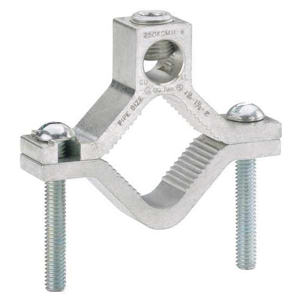 Al Grnd Clamp, Dual Rated, No 6-250