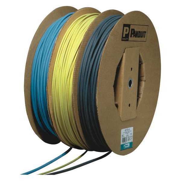 Heat Shrink Tube, Thin Wall, 2:1 I.D. Shrink Ratio, 1/2 in I.D. Before Shrinking, Blue, 100 ft