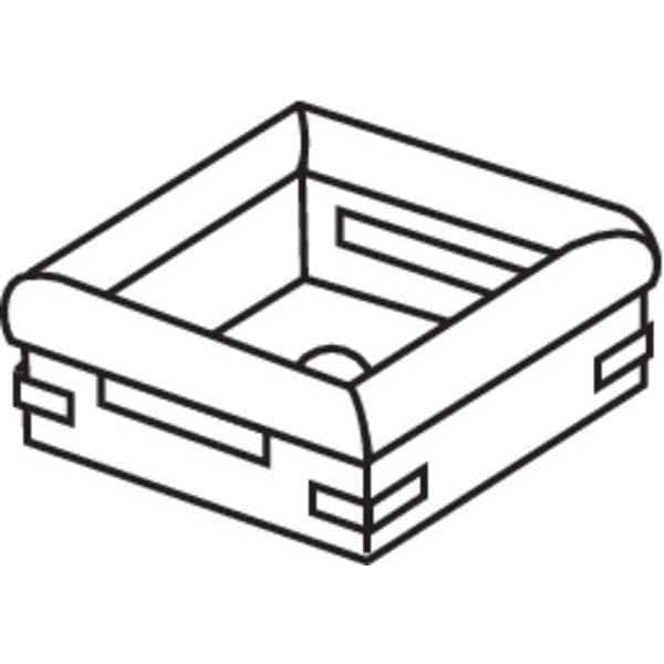 Stainless Steel Mount, No.8 Screw, PK25
