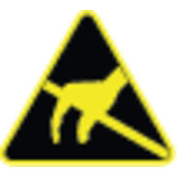 Pictogram Label, Static Sensitive, PK10