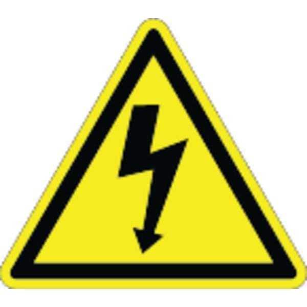 Pictogram Label, Electric Shock, PK10