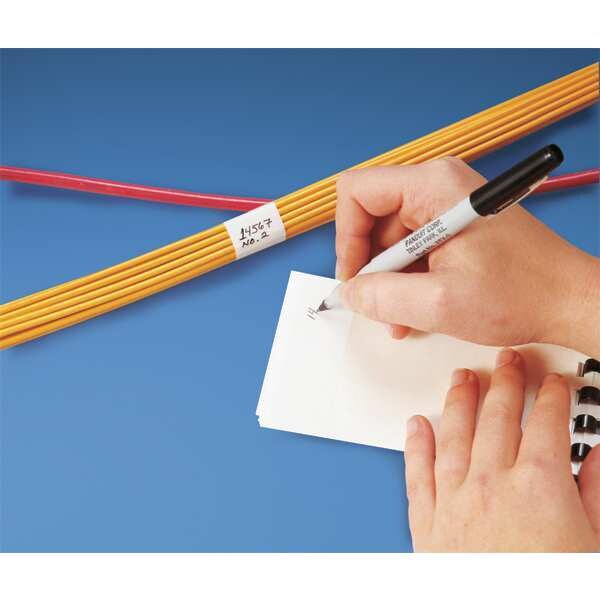 Blank Self-Laminating Cable Marker Book