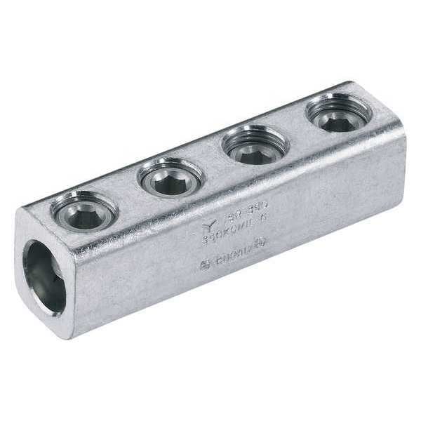 Splicer/reducer, Al, No 6-4/0 Awg