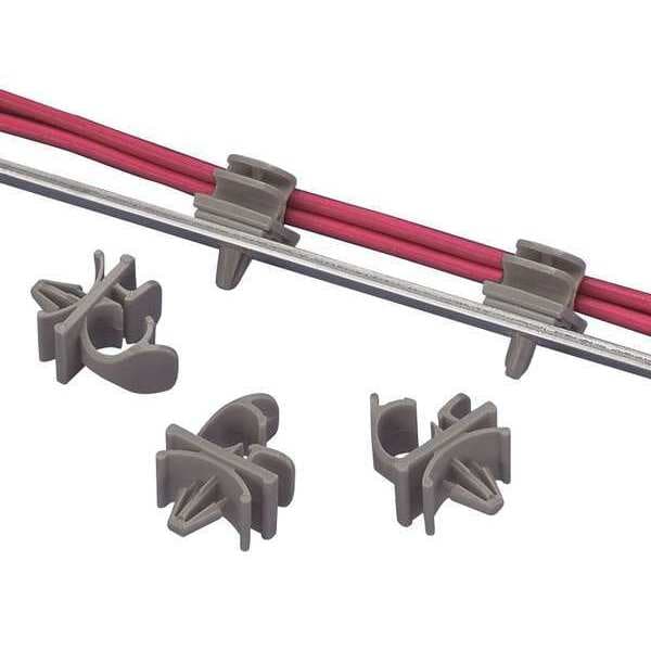 Wire Clip, Push Mount, PK100