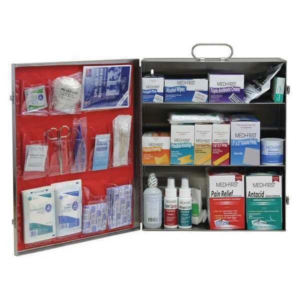 Cabinet, 3 Shelf, Stainless Steel