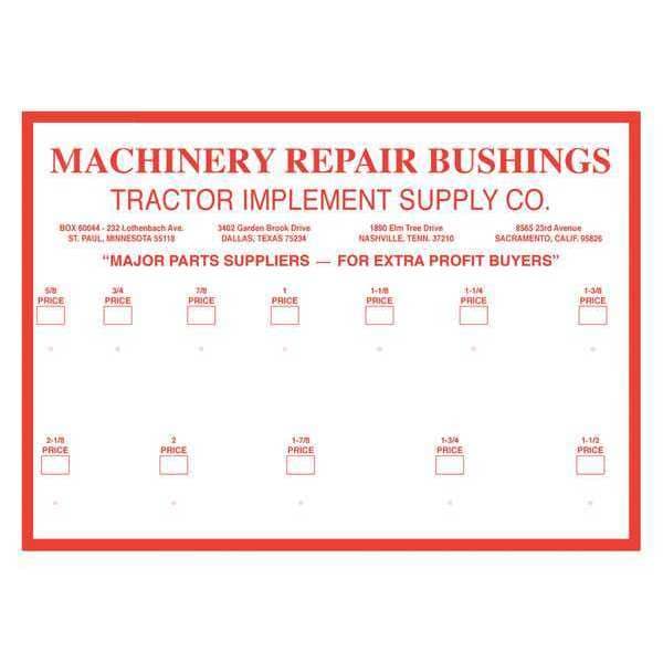 Machine Bushing Tisco Zinc 200 pcs.s