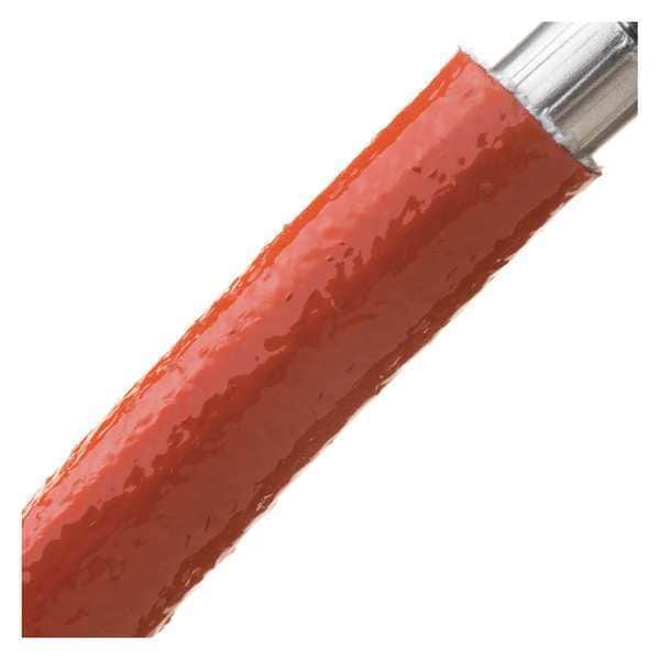 Braided Cable Sleeve, 3/4 in Inside Dia., Fiberglass, Red