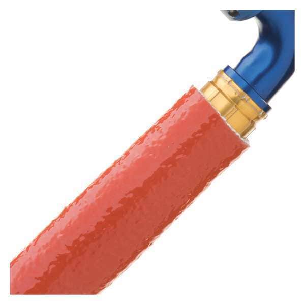 Braided Cable Sleeve, 1-1/4 in Inside Dia., Fiberglass, Red