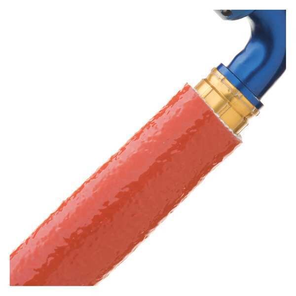 Braided Cable Sleeve, 1-1/4 in Inside Dia., Fiberglass, Red
