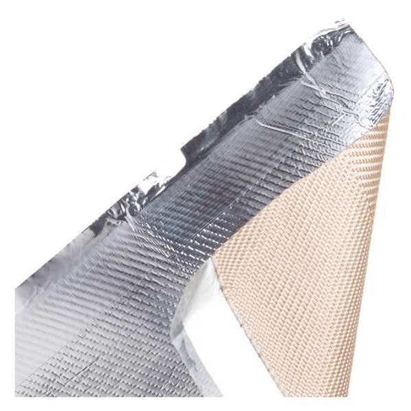 Braided Cable Wrap, Fiberglass, Silver