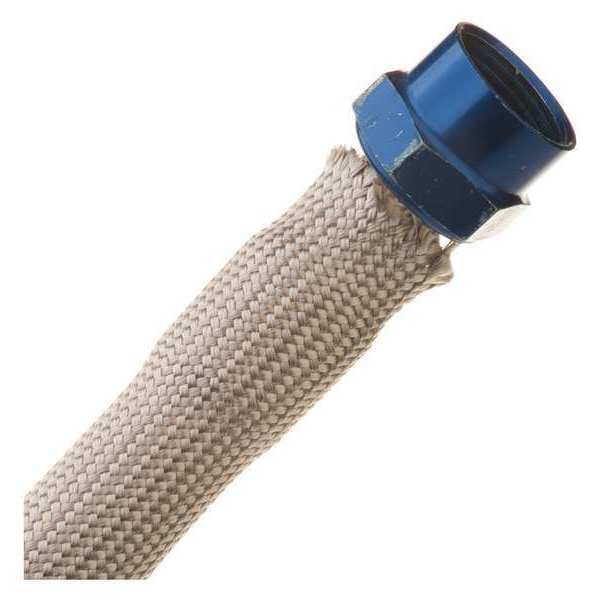 Fiberglass Sleeve, Uncoated, 1", Natural