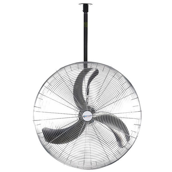 Air Circulator, 24 in Blade Dia, 230/460V, Non-Oscillating