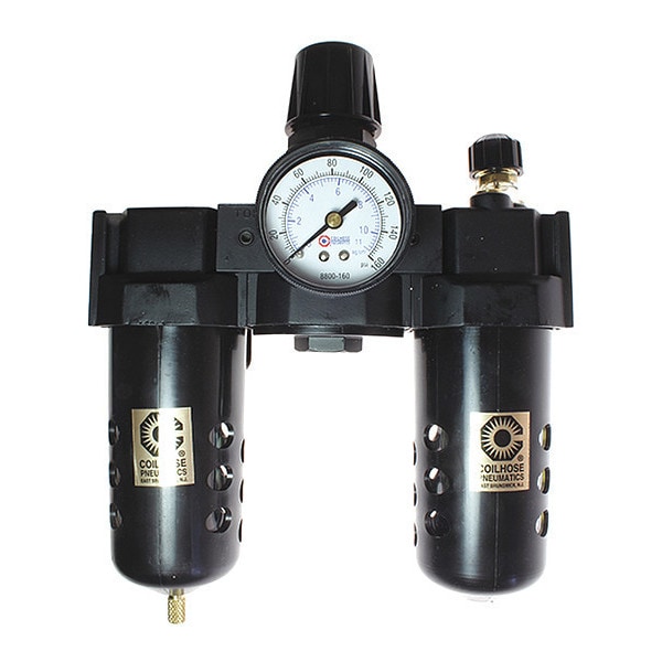 F/R/L Trio W/Automatic Drain Gauge 1/2"