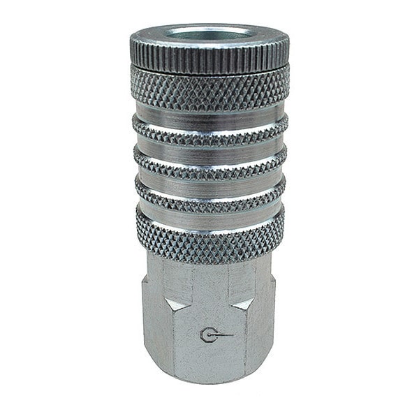 Industrial Coupler 3/8" FPT 1/2"