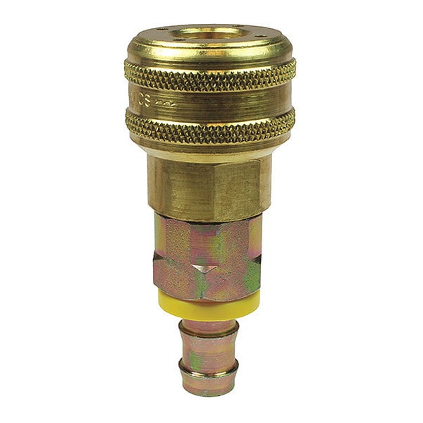 Auto Industrial Coupler ID Lock-On 1/4"