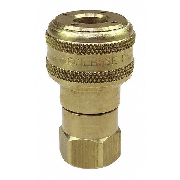 Auto Industrial Coupler 3/8" FPT 1/4"
