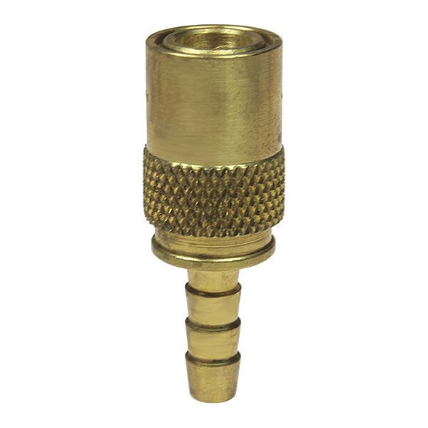 Moldflow Coupler Valved ID Hose 1/4"