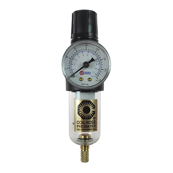 F/R Duo Mini W/Gage 0-20PSI 1/4"