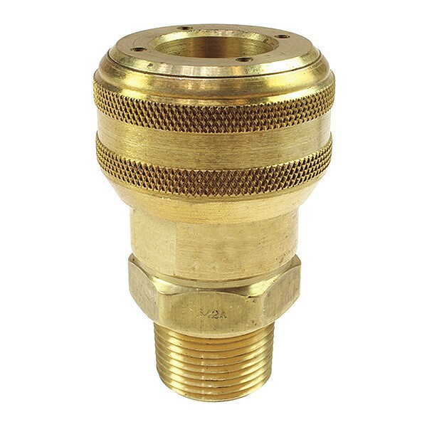 Auto Industrial Coupler MPT 3/4"