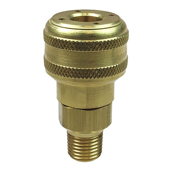 Auto Industrial Coupler 1/4" MPT 3/8"
