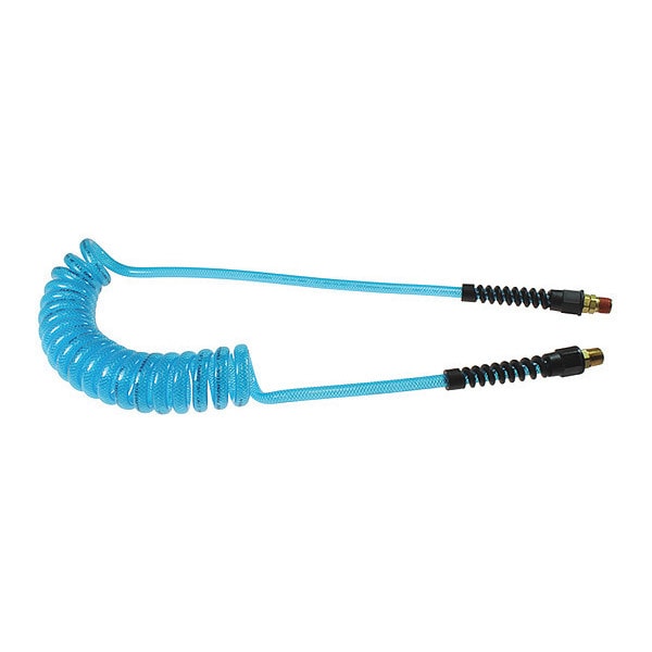 FlexeelCoil 3/8" ID x 25' 3/8" MPT Blue